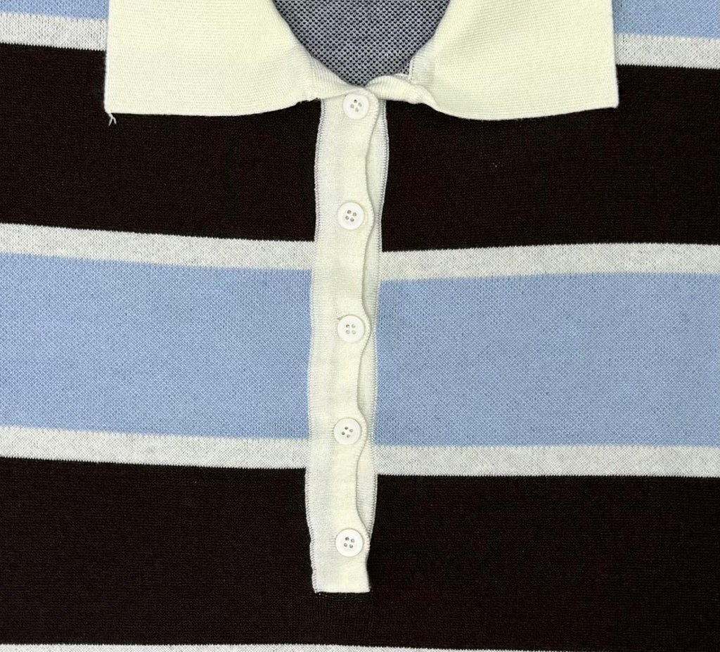 Sweater Polo Milan - Celeste