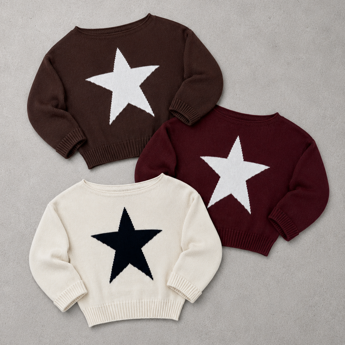 Sweater Star - Crudo