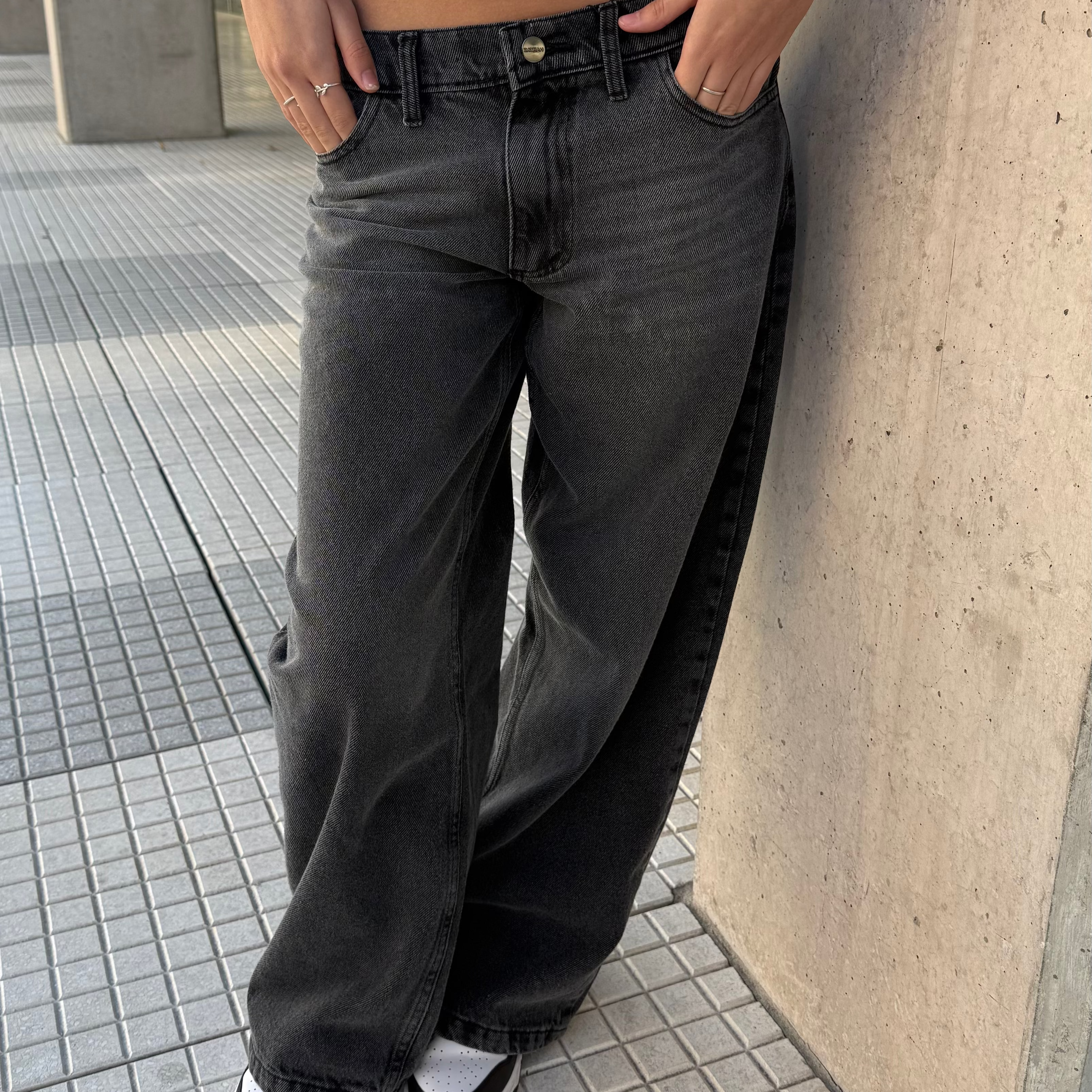 Jean Wide Leg Storm