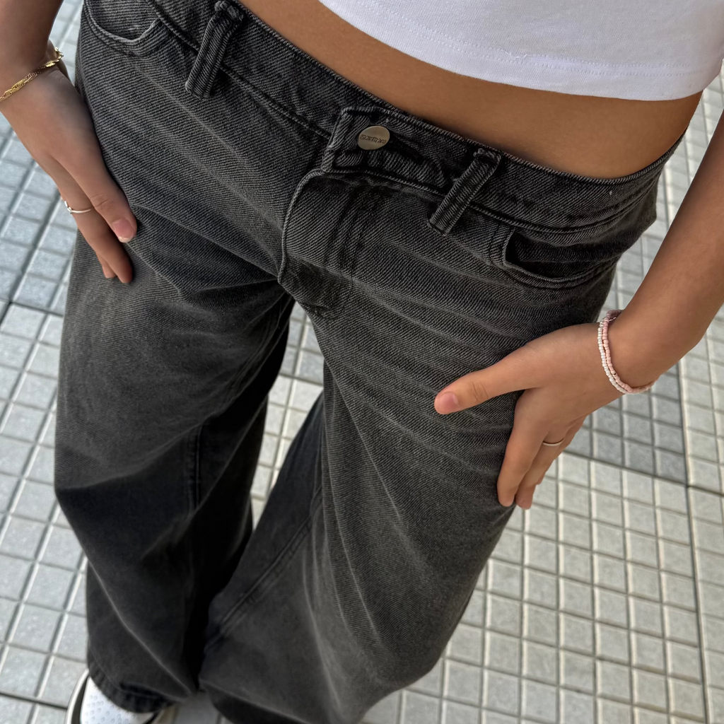 Jean Wide Leg Storm