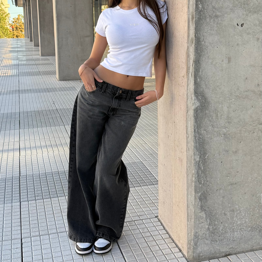 Jean Wide Leg Storm