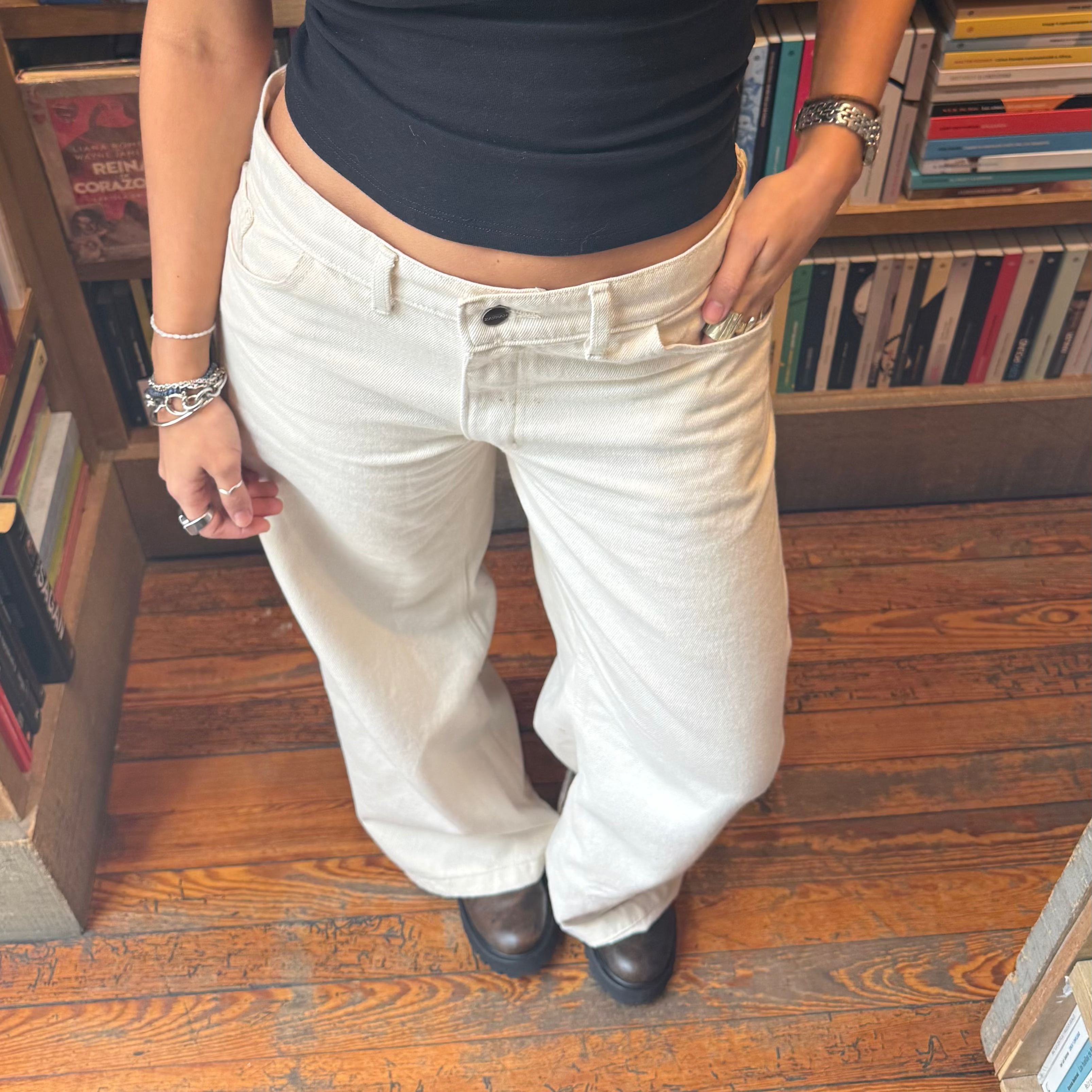 Jean Wide Leg Arena