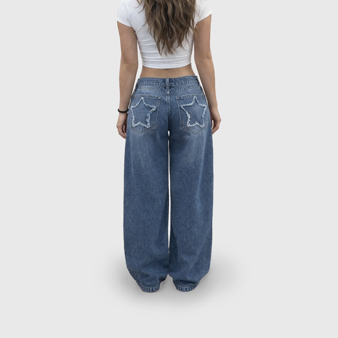 Jean Baggy Blue Star